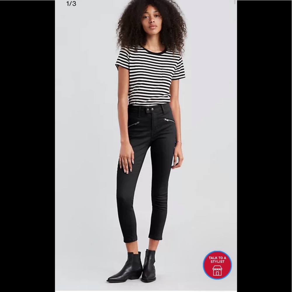 721 High Rise Skinny Moto Women's Jeans